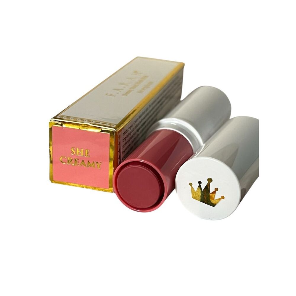 F.A.R.A.H Creamy Malai Blush Stick SHE CREAMY Dewy Finish 7g - Picture 10 of 15